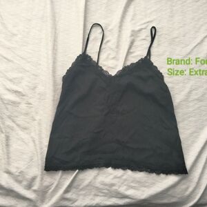 For Love And Lemons Elegant Black Lace Cami